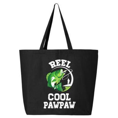 Reel Cool Pawpaw Fishing Fisherman Funny Retro Pawpaw 25L Jumbo Tote