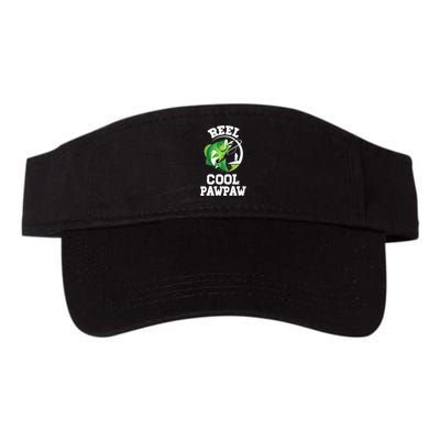 Reel Cool Pawpaw Fishing Fisherman Funny Retro Pawpaw Visor