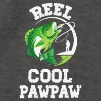 Reel Cool Pawpaw Fishing Fisherman Funny Retro Pawpaw Vector Backpack