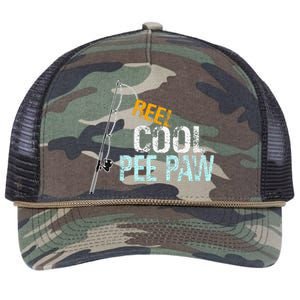 Reel Cool Pee Paw Special Grandpa Retro Rope Trucker Hat Cap