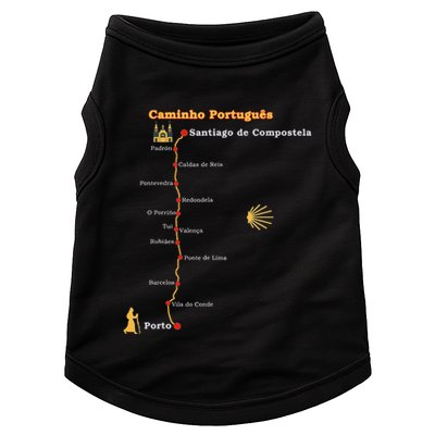 Route Caminho PortuguêS De Santiago Stages Camino Portugues Doggie Tank