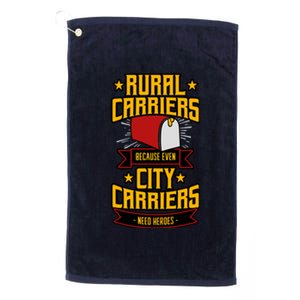 Rural Carriers Postal Worker Mail Delivery Mailman Postman Platinum Collection Golf Towel