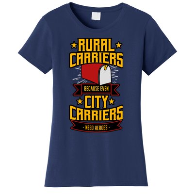 Rural Carriers Postal Worker Mail Delivery Mailman Postman Women's T-Shirt