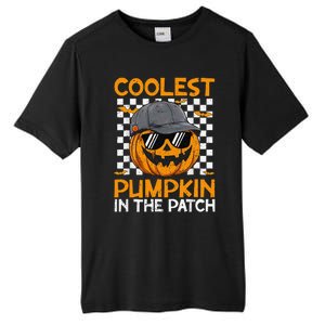 Retro Coolest Pumpkin In The Patch Outfit Halloween Tall Fusion ChromaSoft Performance T-Shirt