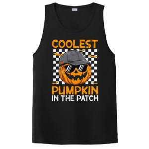 Retro Coolest Pumpkin In The Patch Outfit Halloween PosiCharge Competitor Tank