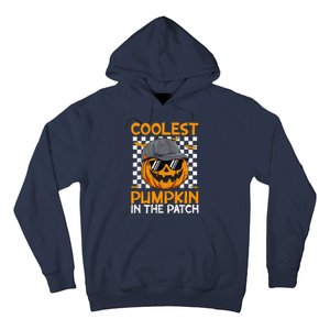 Retro Coolest Pumpkin In The Patch Outfit Halloween Hoodie