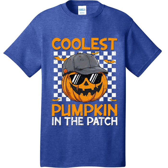 Retro Coolest Pumpkin In The Patch Outfit Halloween T-Shirt