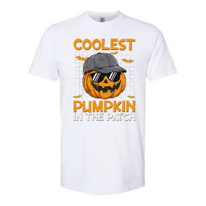 Retro Coolest Pumpkin In The Patch Outfit Halloween Softstyle CVC T-Shirt