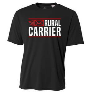 Rural Carrier Postal Worker Mailman Delivery Mail Escort Cooling Performance Crew T-Shirt