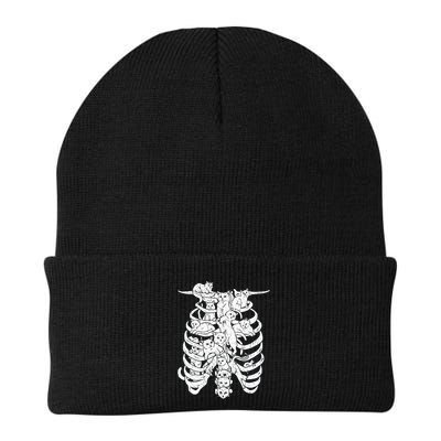 Ribcage Cats Pastel Goth Alt Clothes Aesthetic Egirl Beanie