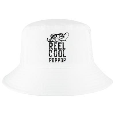 Reel Cool Pop Pop Fishing Fisherman Funny Retro PopPop Cool Comfort Performance Bucket Hat