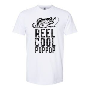 Reel Cool Pop Pop Fishing Fisherman Funny Retro PopPop Softstyle CVC T-Shirt