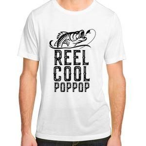 Reel Cool Pop Pop Fishing Fisherman Funny Retro PopPop Adult ChromaSoft Performance T-Shirt