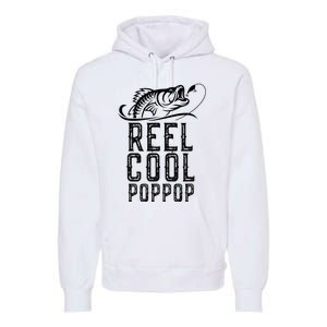 Reel Cool Pop Pop Fishing Fisherman Funny Retro PopPop Premium Hoodie