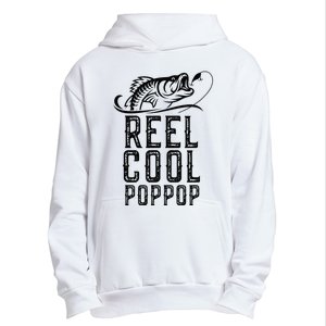 Reel Cool Pop Pop Fishing Fisherman Funny Retro PopPop Urban Pullover Hoodie