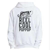 Reel Cool Pop Pop Fishing Fisherman Funny Retro PopPop Urban Pullover Hoodie