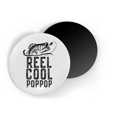 Reel Cool Pop Pop Fishing Fisherman Funny Retro PopPop Magnet