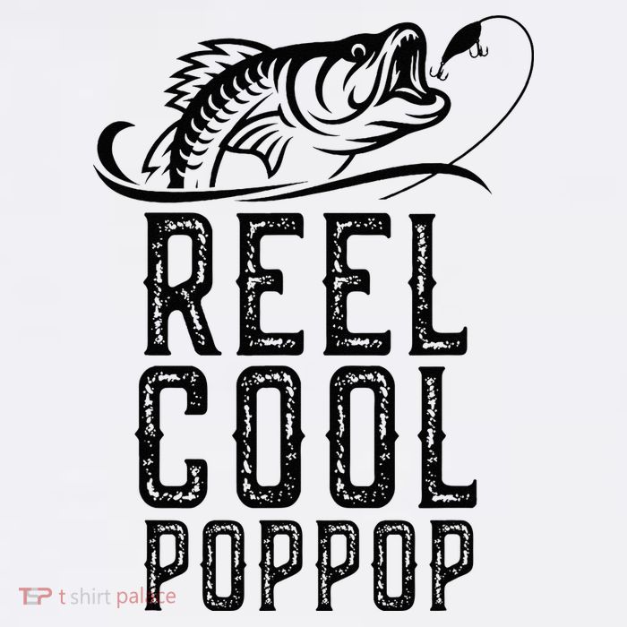 Reel Cool Pop Pop Fishing Fisherman Funny Retro PopPop Cooling Performance Long Sleeve Crew