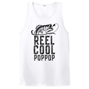 Reel Cool Pop Pop Fishing Fisherman Funny Retro PopPop PosiCharge Competitor Tank