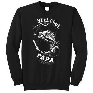 Reel Cool Papa For Fishing Nature Lovers Sweatshirt