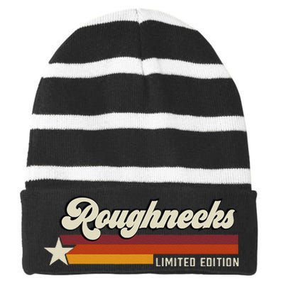 Roughnecks Columbia Pride Limited Edition Striped Beanie with Solid Band