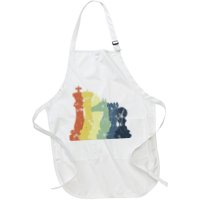 Retro Chess Player Shirt Gift Vintage Chess Pieces Apron