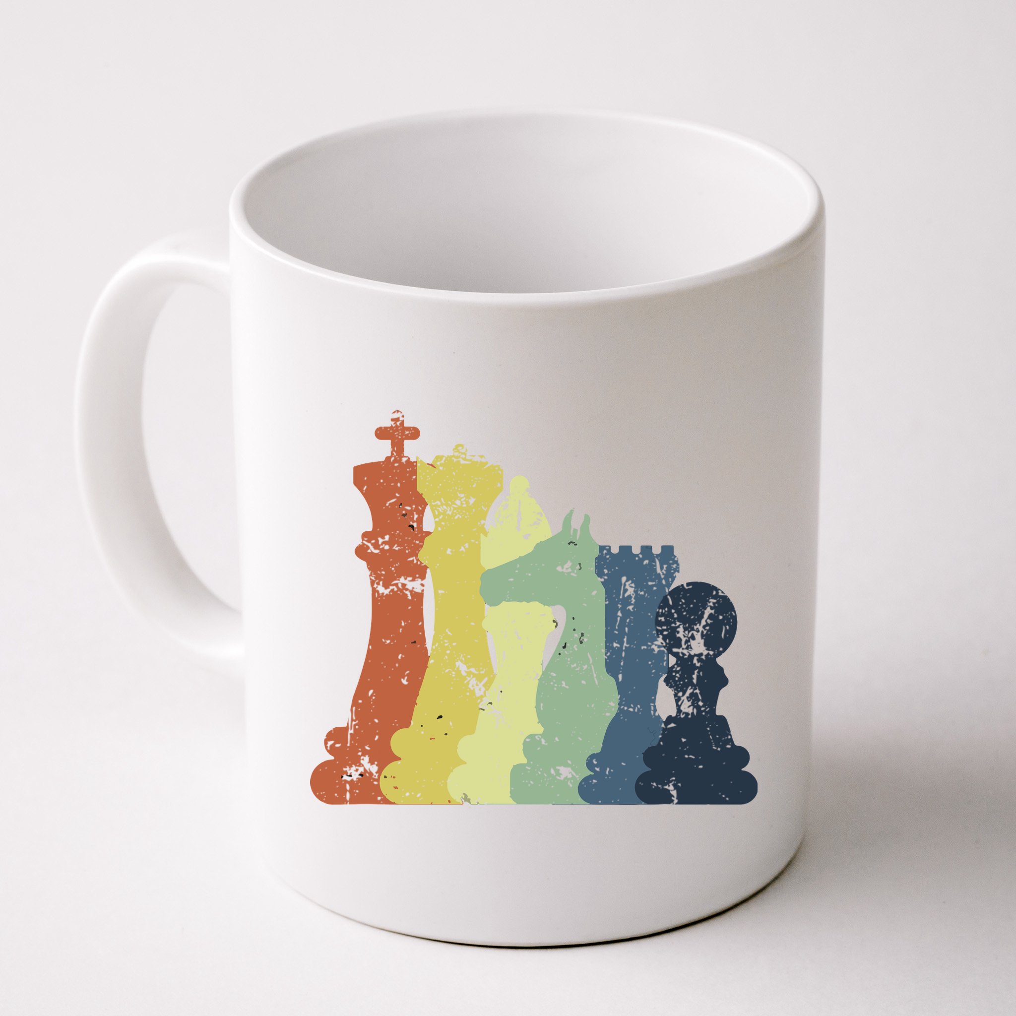 Retro Chess Player Shirt Gift Vintage Chess Pieces Mug