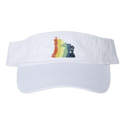 Retro Chess Player Shirt Gift Vintage Chess Pieces Visor