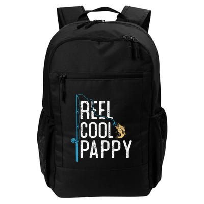 Reel Cool Pappy Vintage Funny Fishing Rod Funny Gift For Pappy Cool Gift Backpack