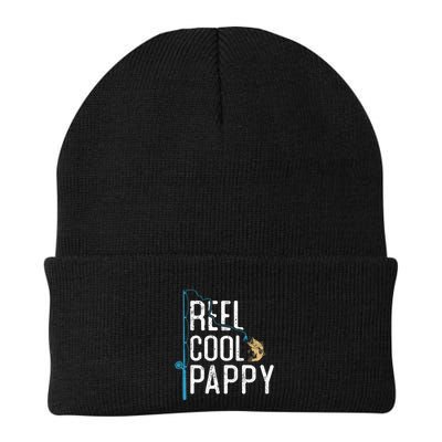 Reel Cool Pappy Vintage Funny Fishing Rod Funny Gift For Pappy Cool Gift Beanie