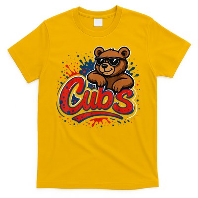 Retro Cubs Personalized Name Lovers T-Shirt