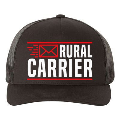 Rural Carrier Postal Worker Mailman Delivery Mail Escort Yupoong Adult 5-Panel Trucker Hat