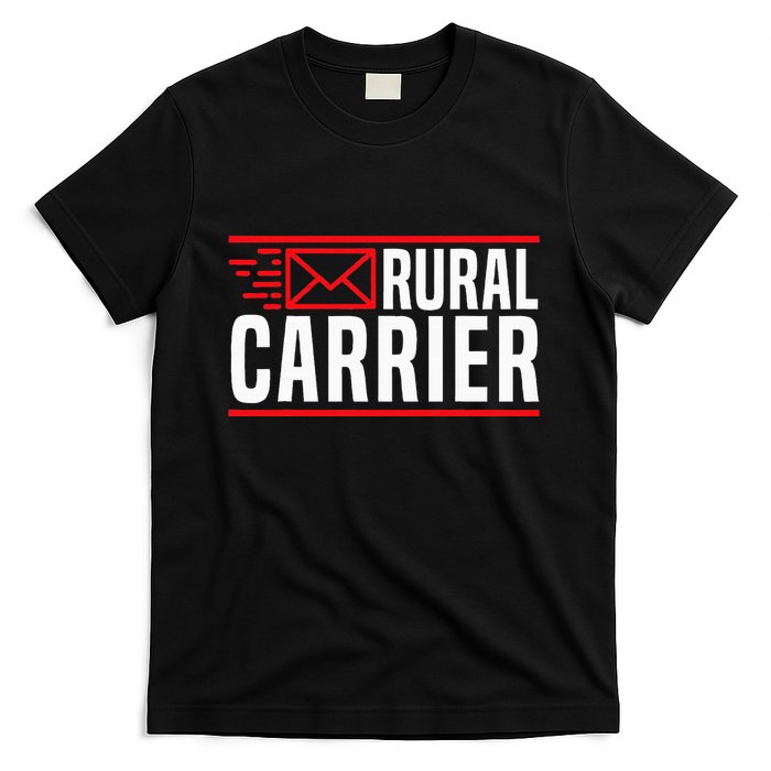 Rural Carrier Postal Worker Mailman Delivery Mail Escort T-Shirt