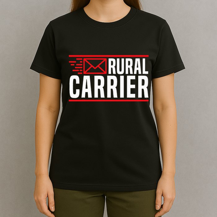 Rural Carrier Postal Worker Mailman Delivery Mail Escort T-Shirt