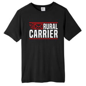 Rural Carrier Postal Worker Mailman Delivery Mail Escort Tall Fusion ChromaSoft Performance T-Shirt