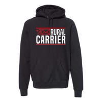 Rural Carrier Postal Worker Mailman Delivery Mail Escort Premium Hoodie