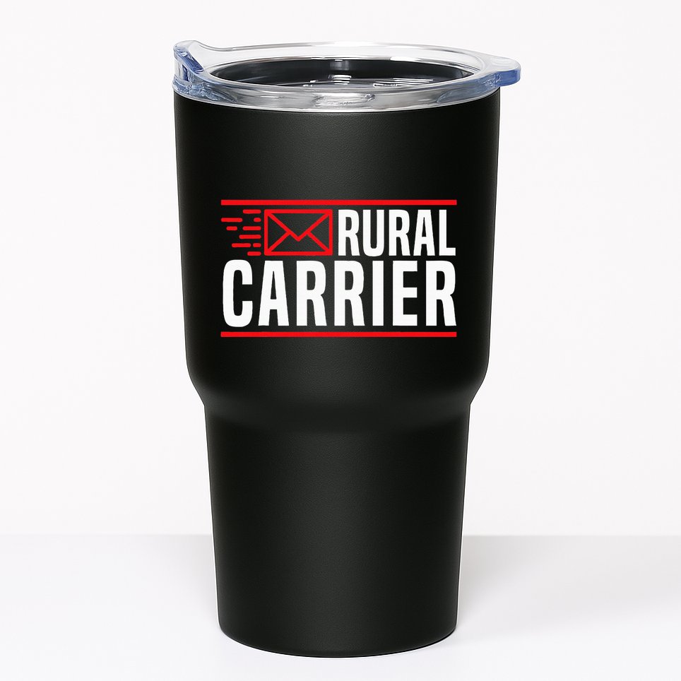 Rural Carrier Postal Worker Mailman Delivery Mail Escort Tumbler