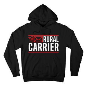 Rural Carrier Postal Worker Mailman Delivery Mail Escort Tall Hoodie