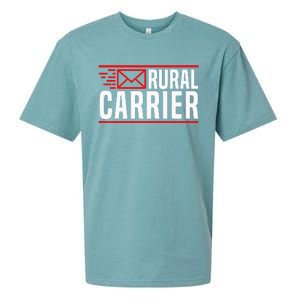 Rural Carrier Postal Worker Mailman Delivery Mail Escort Sueded Cloud Jersey T-Shirt