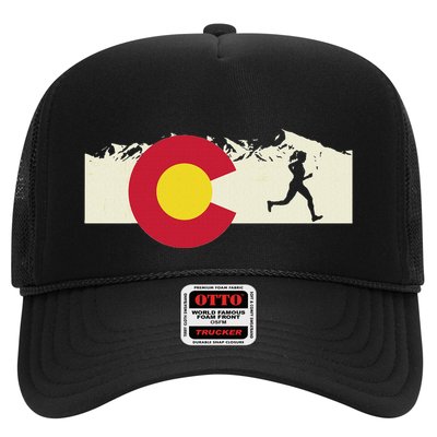 Run Colorado Pride Running Motivation Trucker Hat