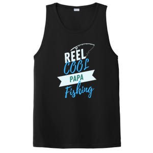 Reel Cool Papa Fishing Father's Day Gift PosiCharge Competitor Tank