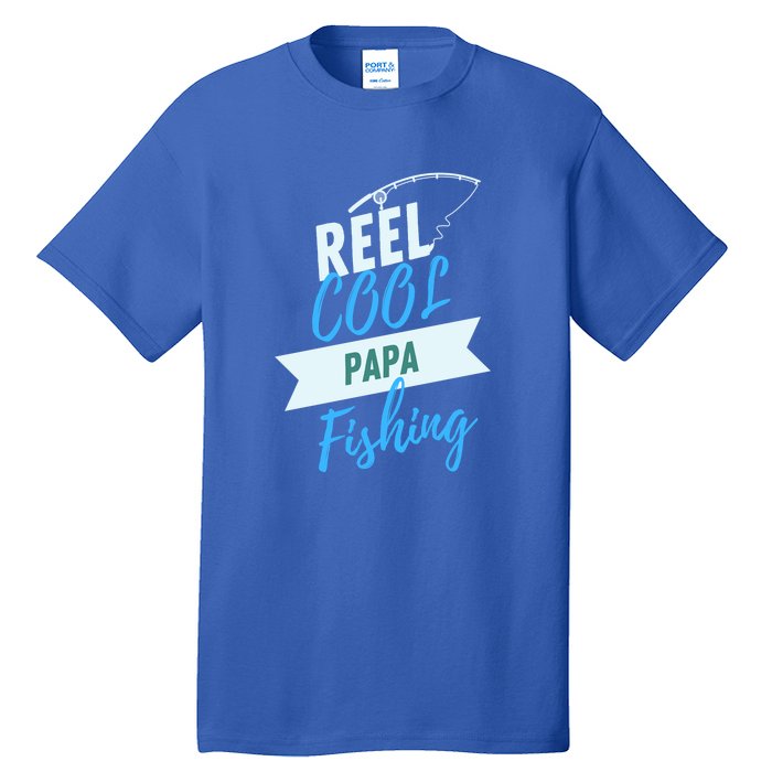 Reel Cool Papa Fishing Father's Day Gift Tall T-Shirt