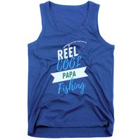 Reel Cool Papa Fishing Father's Day Gift Tank Top