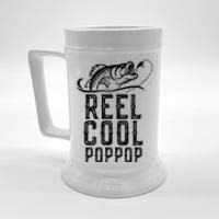 Reel Cool Pop-Pop Fishing Fisherman Funny Retro Beer Stein