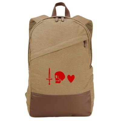 Ranger Crew Pirate Black Pirate Flag Charles Vane Sail Cotton Canvas Backpack