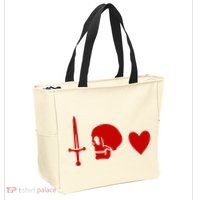 Ranger Crew Pirate Black Pirate Flag Charles Vane Sail Zip Tote Bag