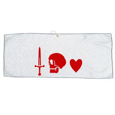 Ranger Crew Pirate Black Pirate Flag Charles Vane Sail Large Microfiber Waffle Golf Towel