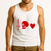Ranger Crew Pirate Black Pirate Flag Charles Vane Sail Tank Top