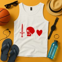 Ranger Crew Pirate Black Pirate Flag Charles Vane Sail Tank Top