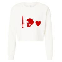 Ranger Crew Pirate Black Pirate Flag Charles Vane Sail Cropped Pullover Crew